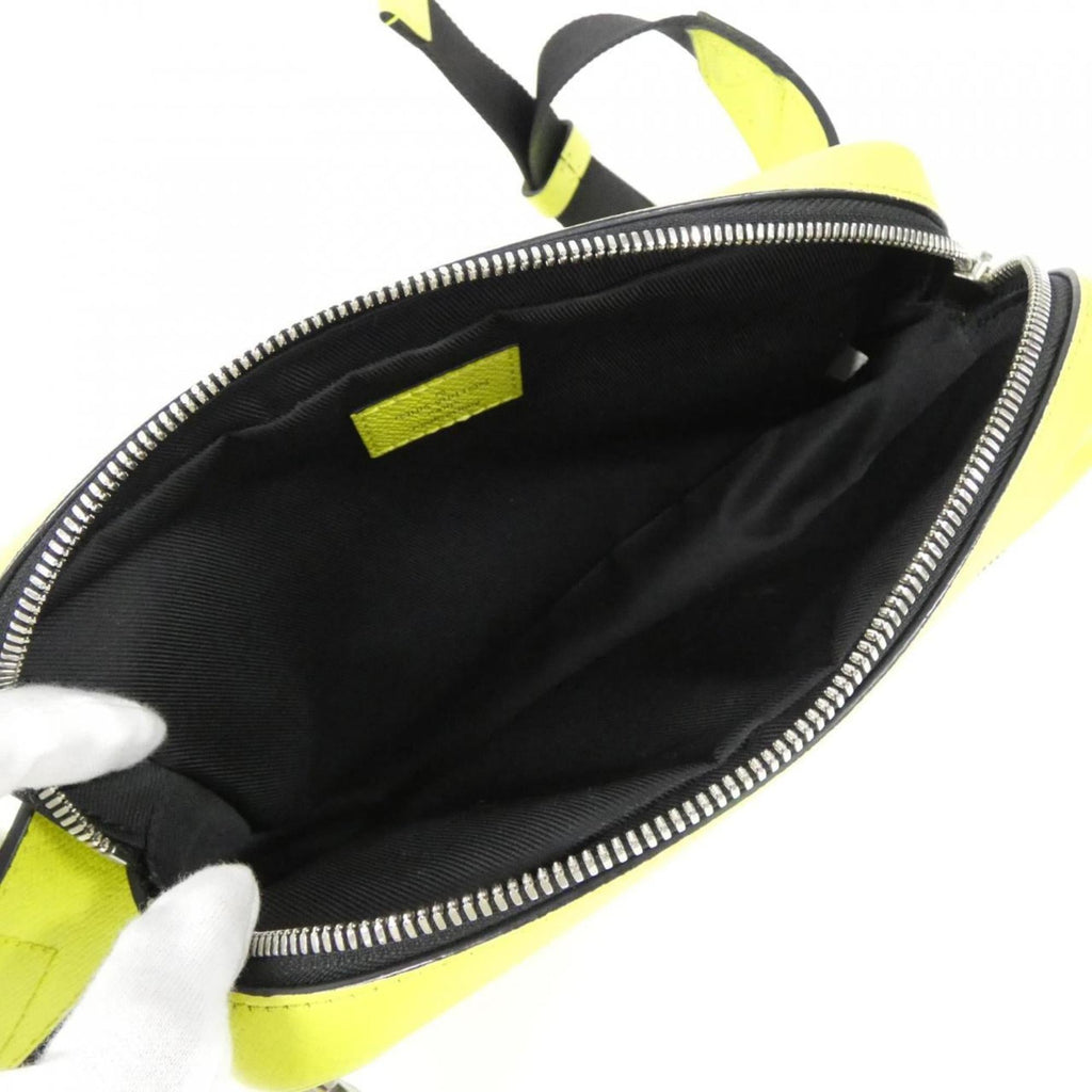 Louis Vuitton Jaune Yellow Coated Canvas Leather Shoulder Bag