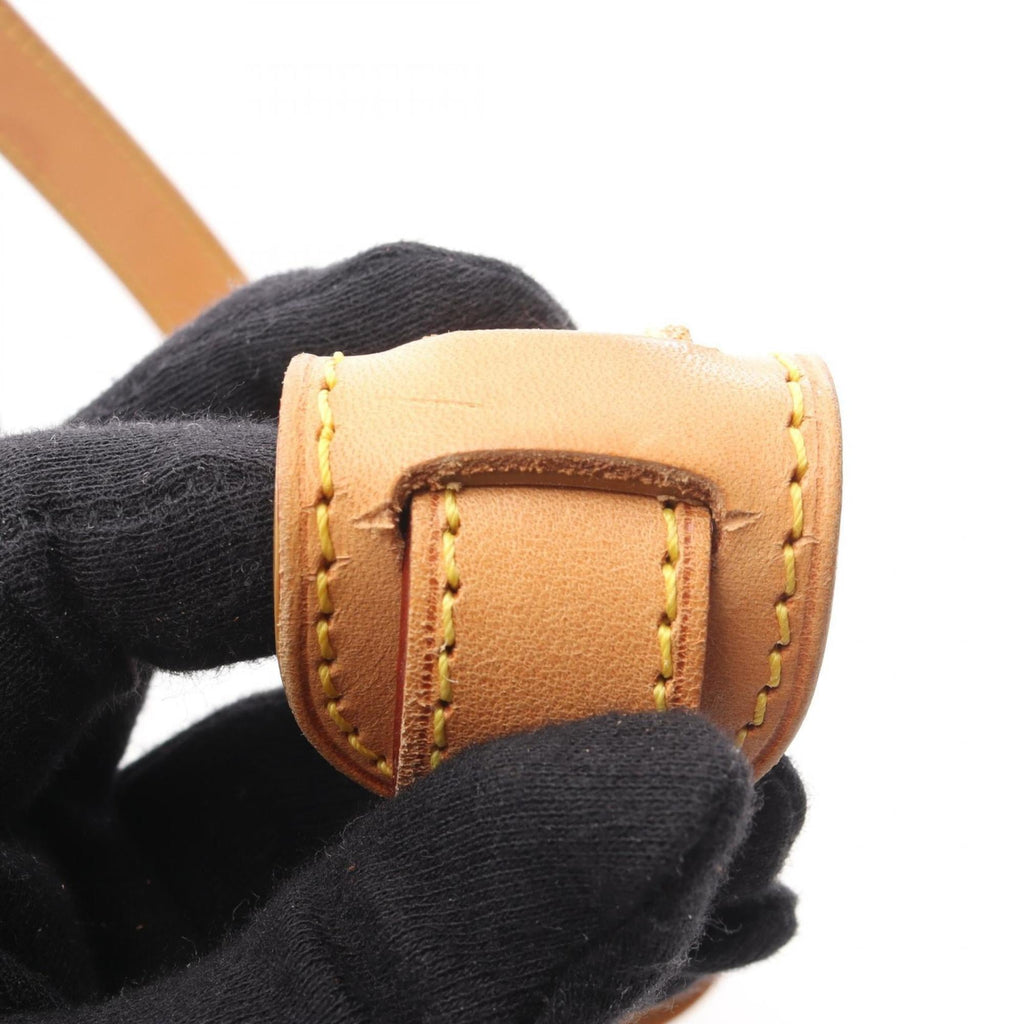 Louis Vuitton Brown Monogram Coated Canvas Leather Handbag Shoulder Bag