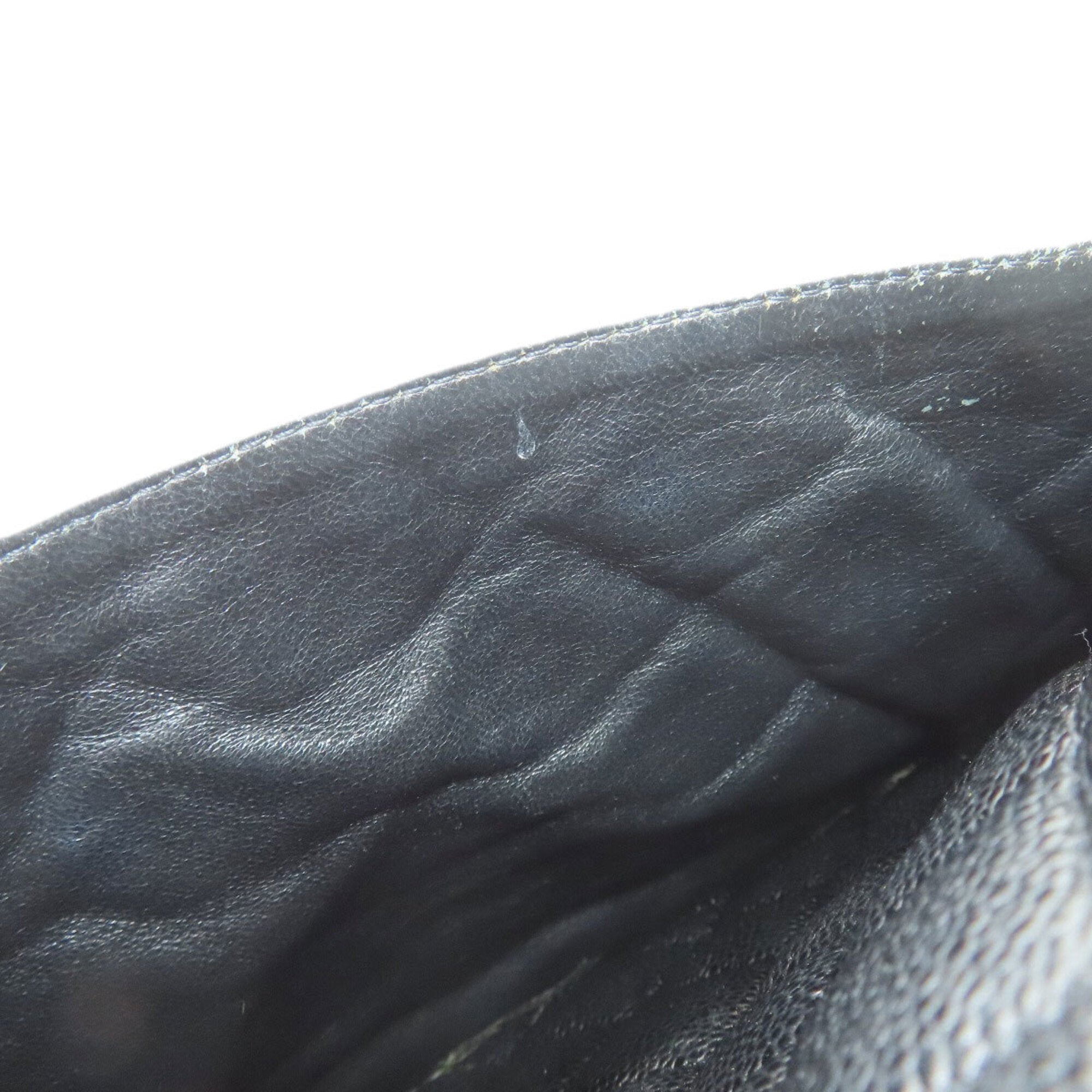 Chanel Black Leather Tote Bag