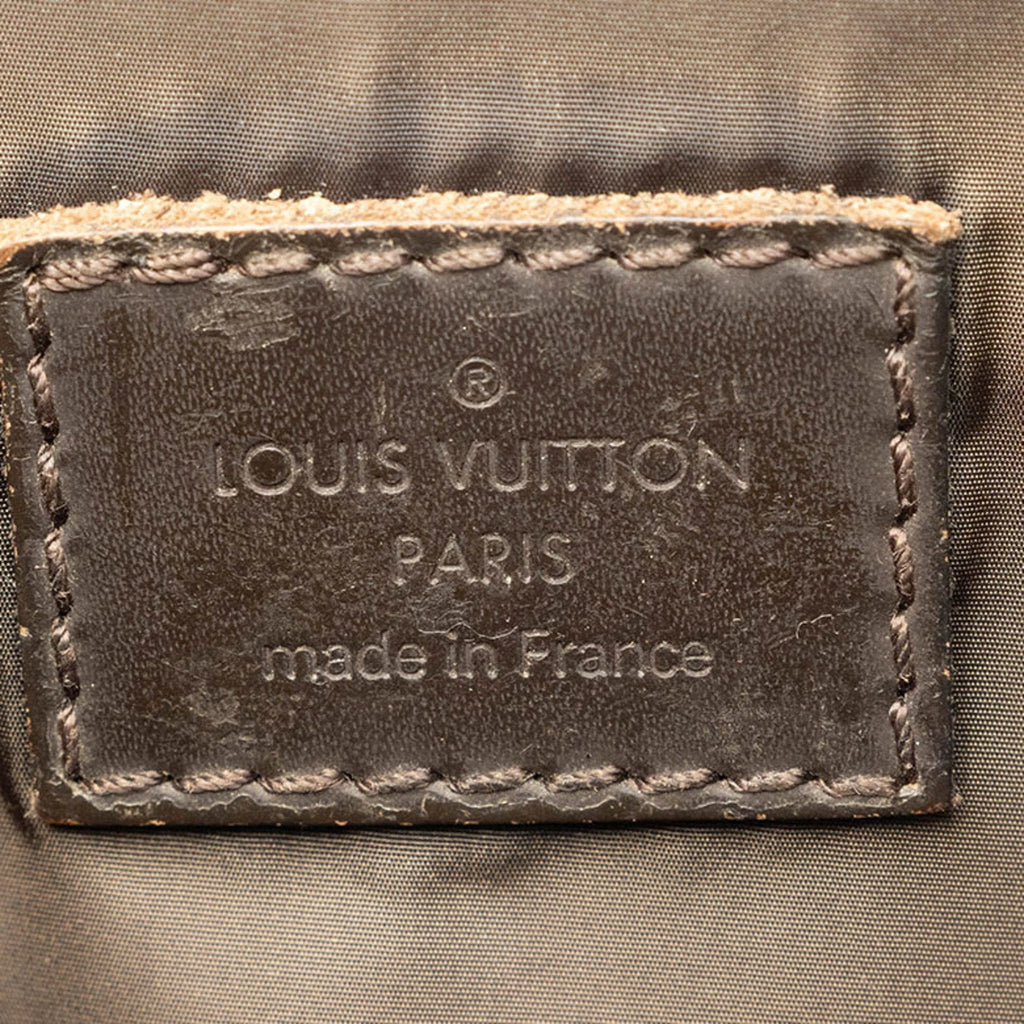 Louis Vuitton Black Noir Damier Geant Shoulder Bag