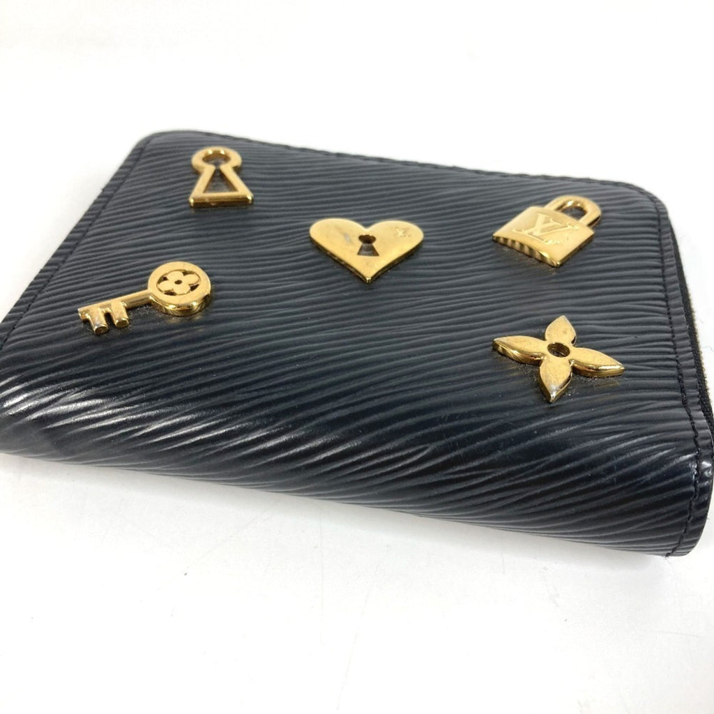 Louis Vuitton Epi Black Noir Epi Leather Coin Purse/Coin Case