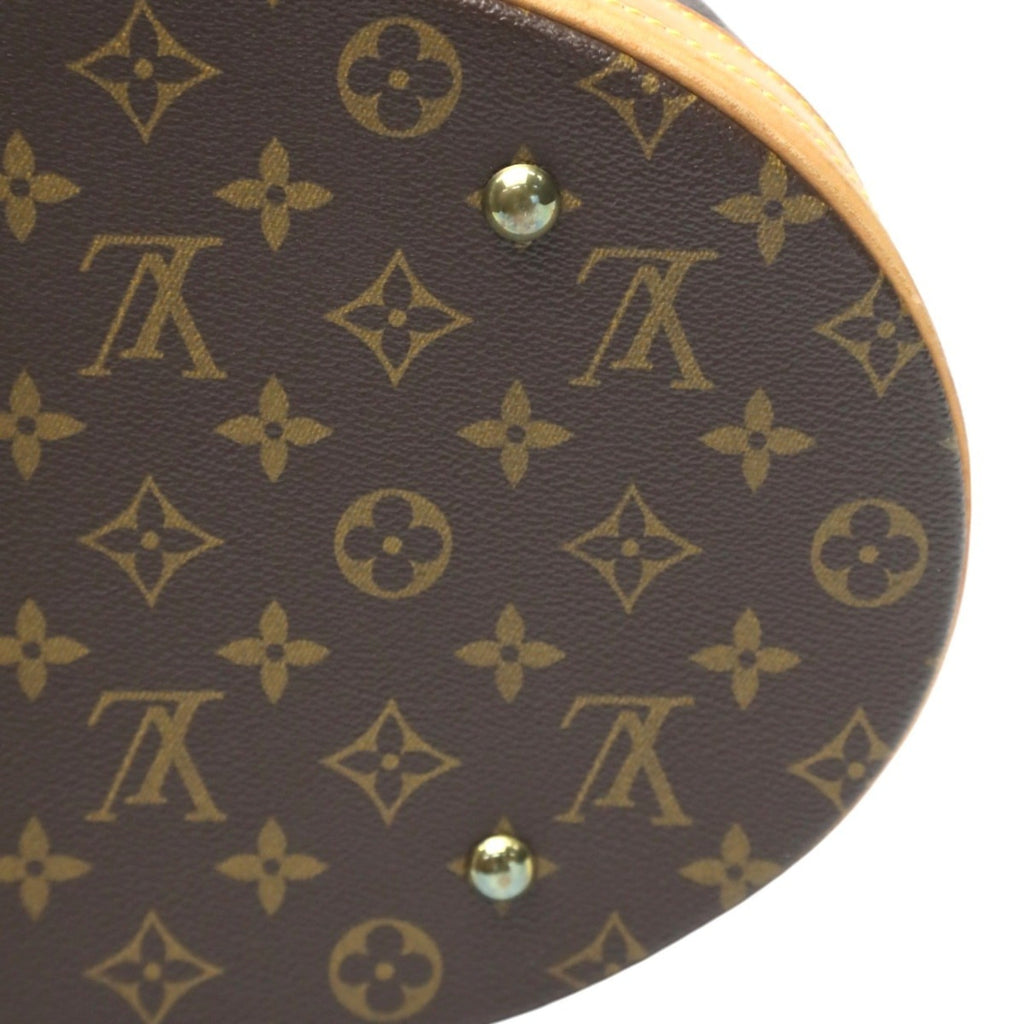 Louis Vuitton Brown Monogram Canvas Shoulder Bag Tote Bag