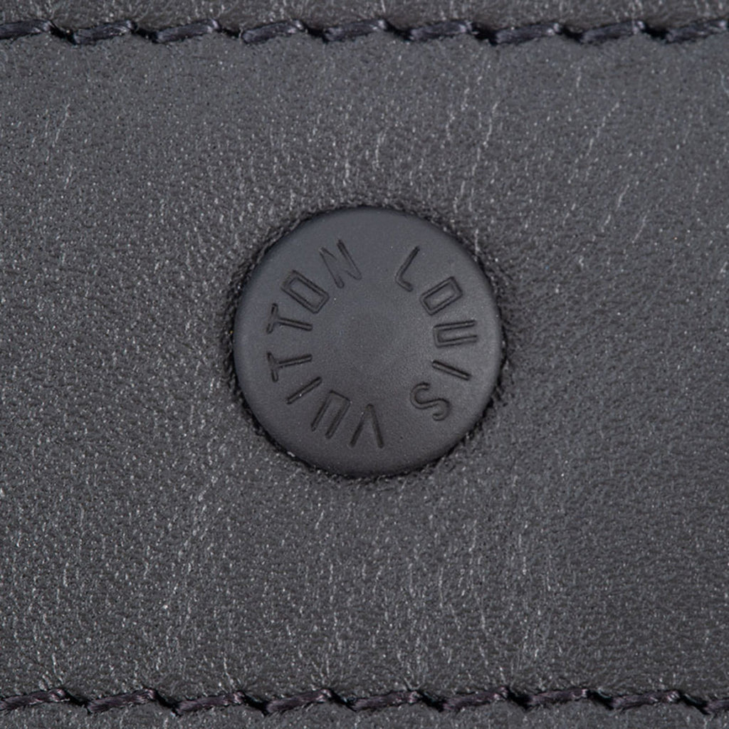 Louis Vuitton Black Monogram Shadow Clutch Bag Pochette