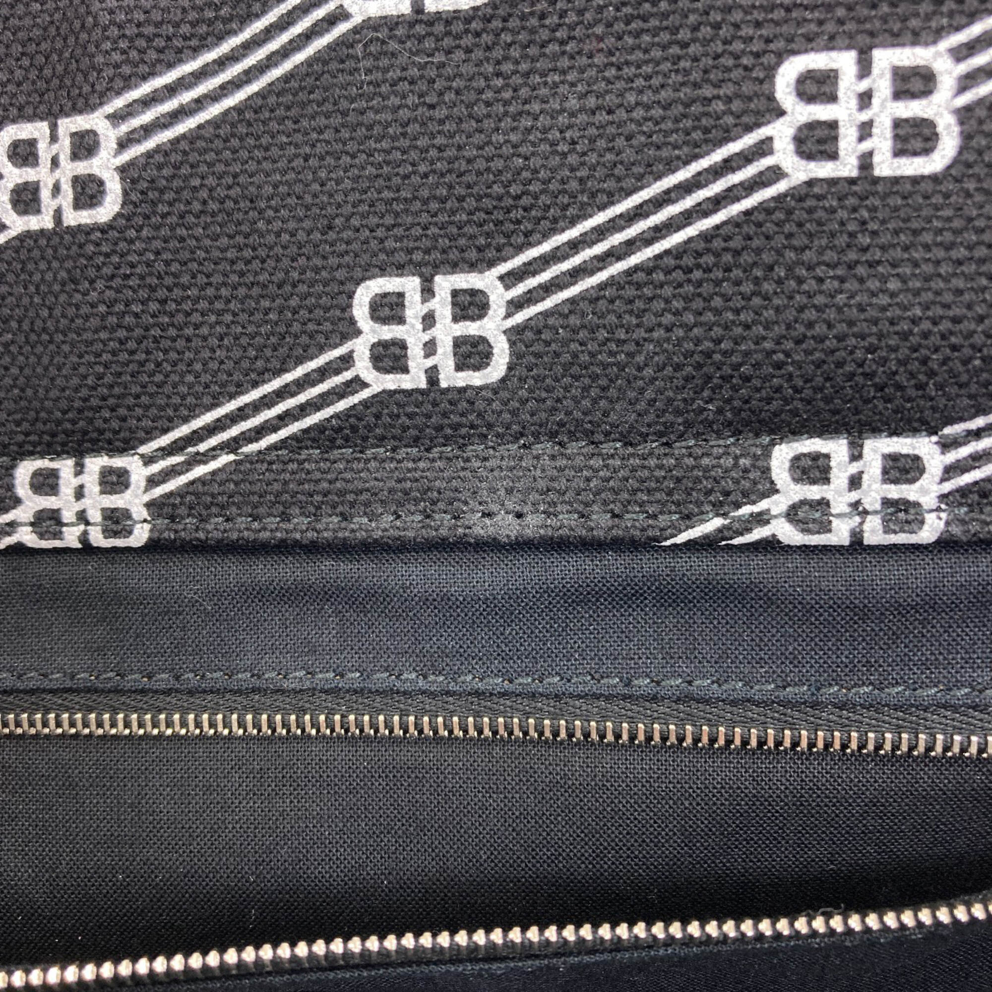 Balenciaga Black Canvas Tote