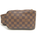 Louis Vuitton Brown Ebene Pvc Sling Bag