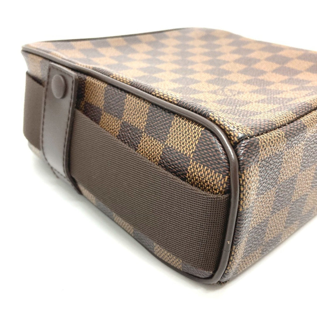 Louis Vuitton Damier Brown Ebene Damier Canvas Pochette Shoulder Bag