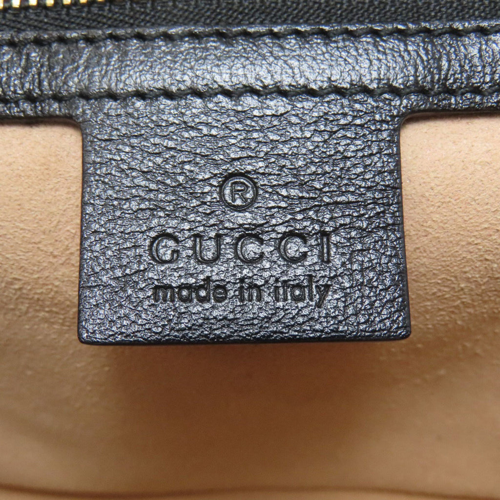 Gucci Brown Canvas Shoulder Bag (Pre-Owned)