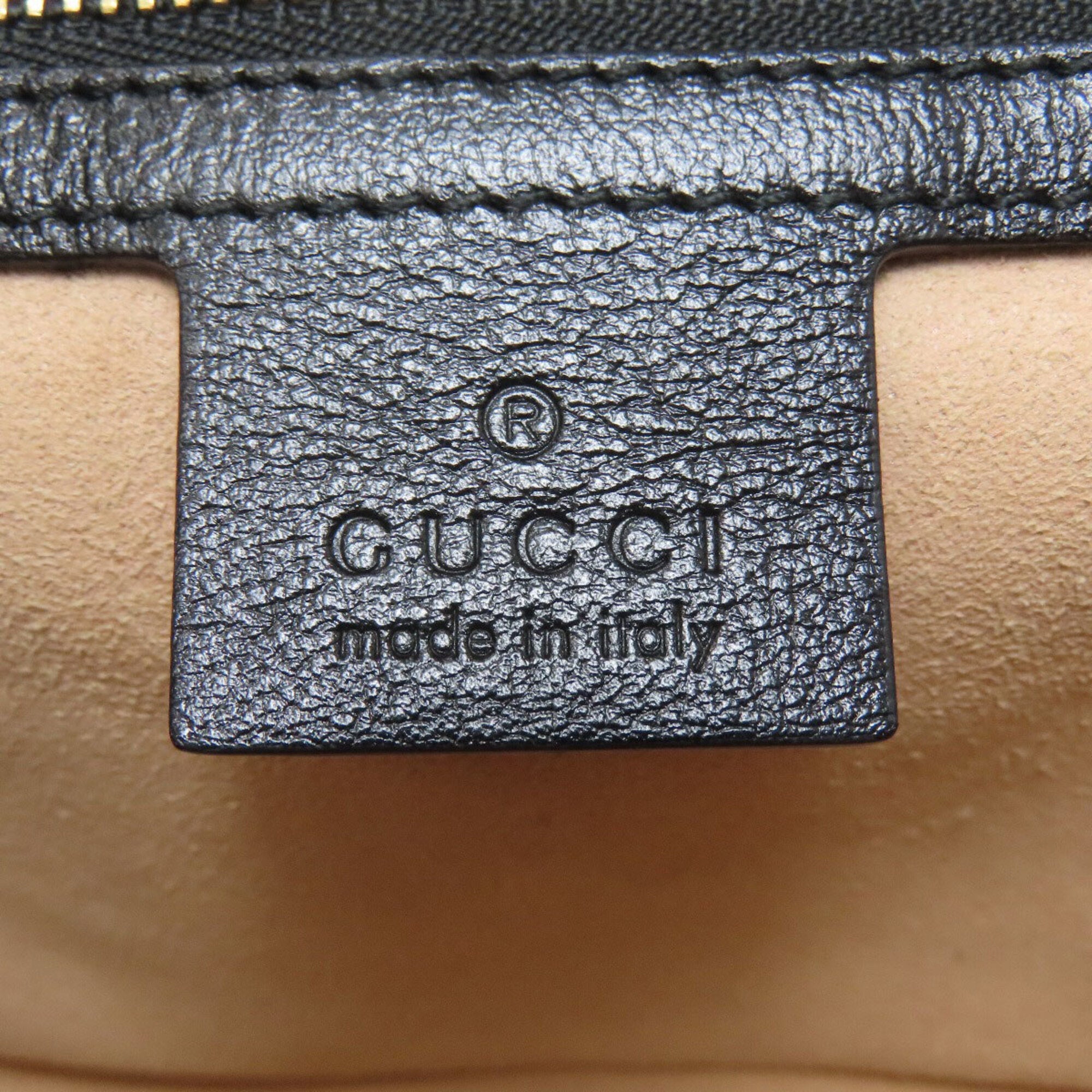 Gucci Brown Canvas Shoulder Bag (Pre-Owned)