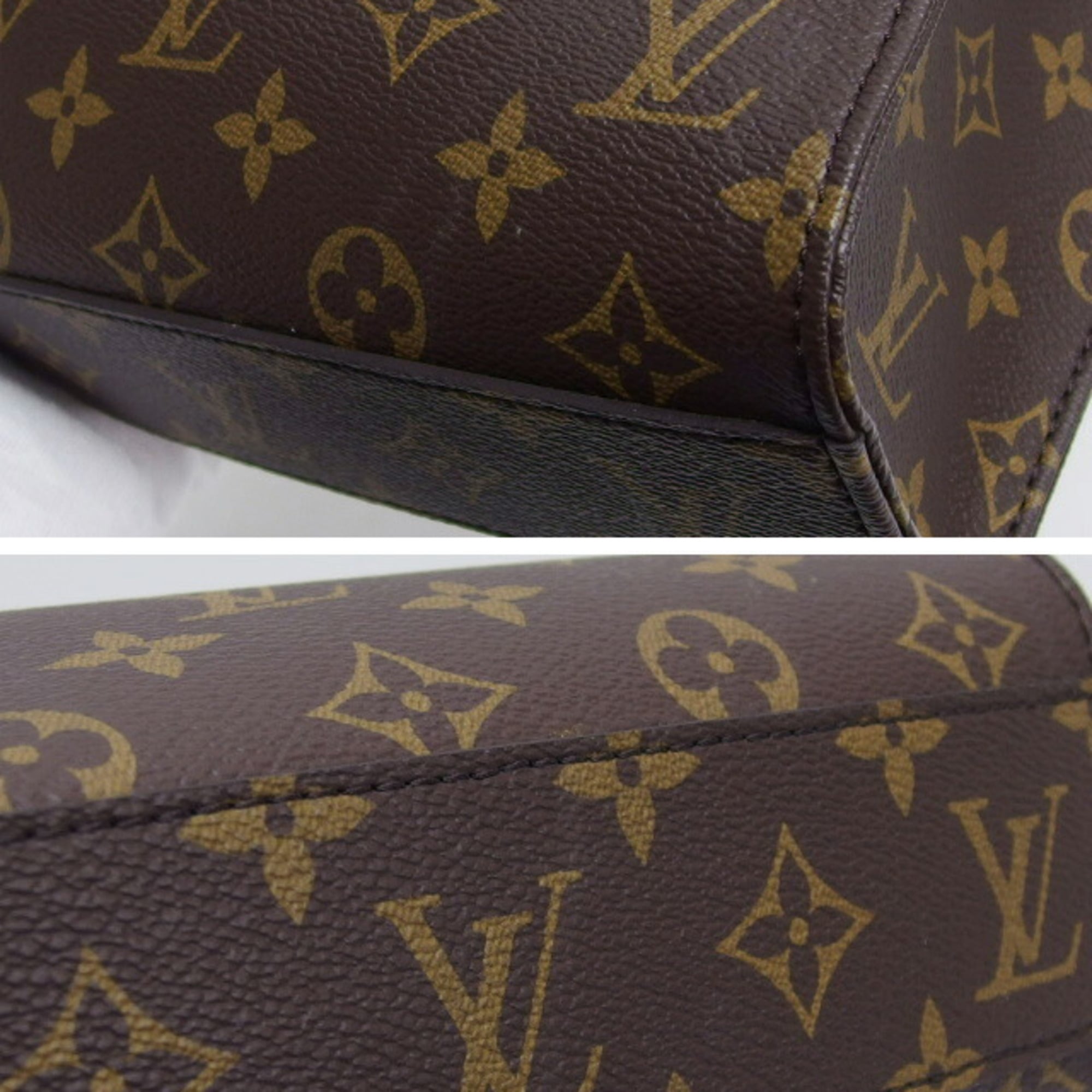 Louis Vuitton Brown Monogram Canvas Handbag Shoulder Bag