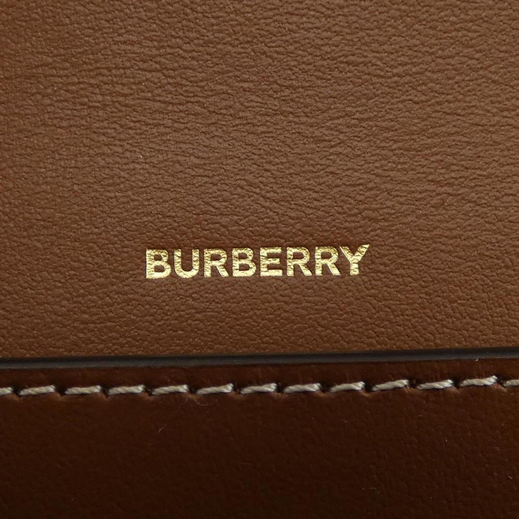 Burberry Black Gray White Handbag Shoulder Bag