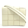 Bottega Veneta Ivory Leather Shoulder Bag