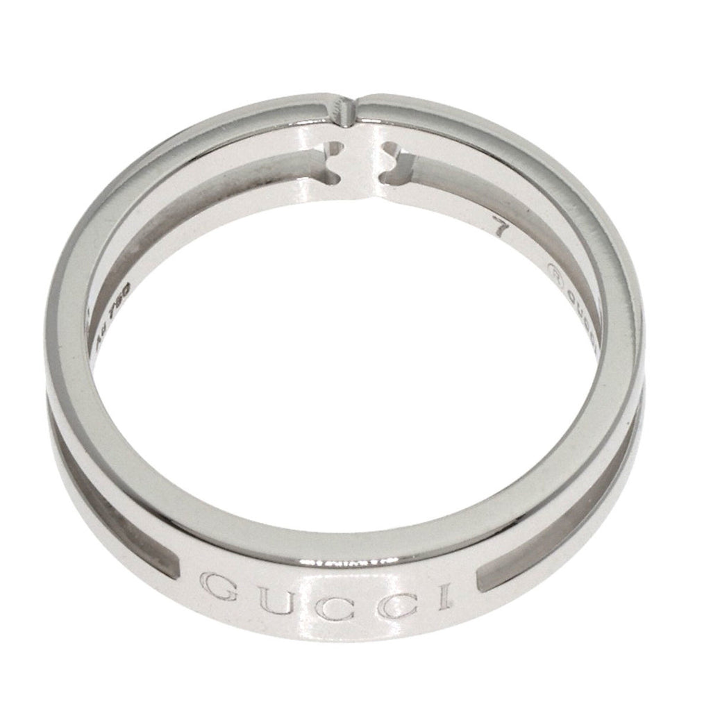 Gucci White Gold (18K) Band Ring (Pre-Owned)