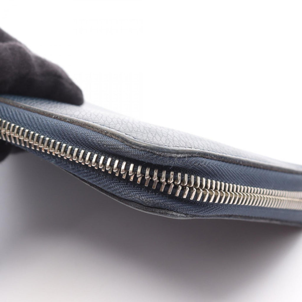 Louis Vuitton Navy Ocean Taiga Leather Long Wallet