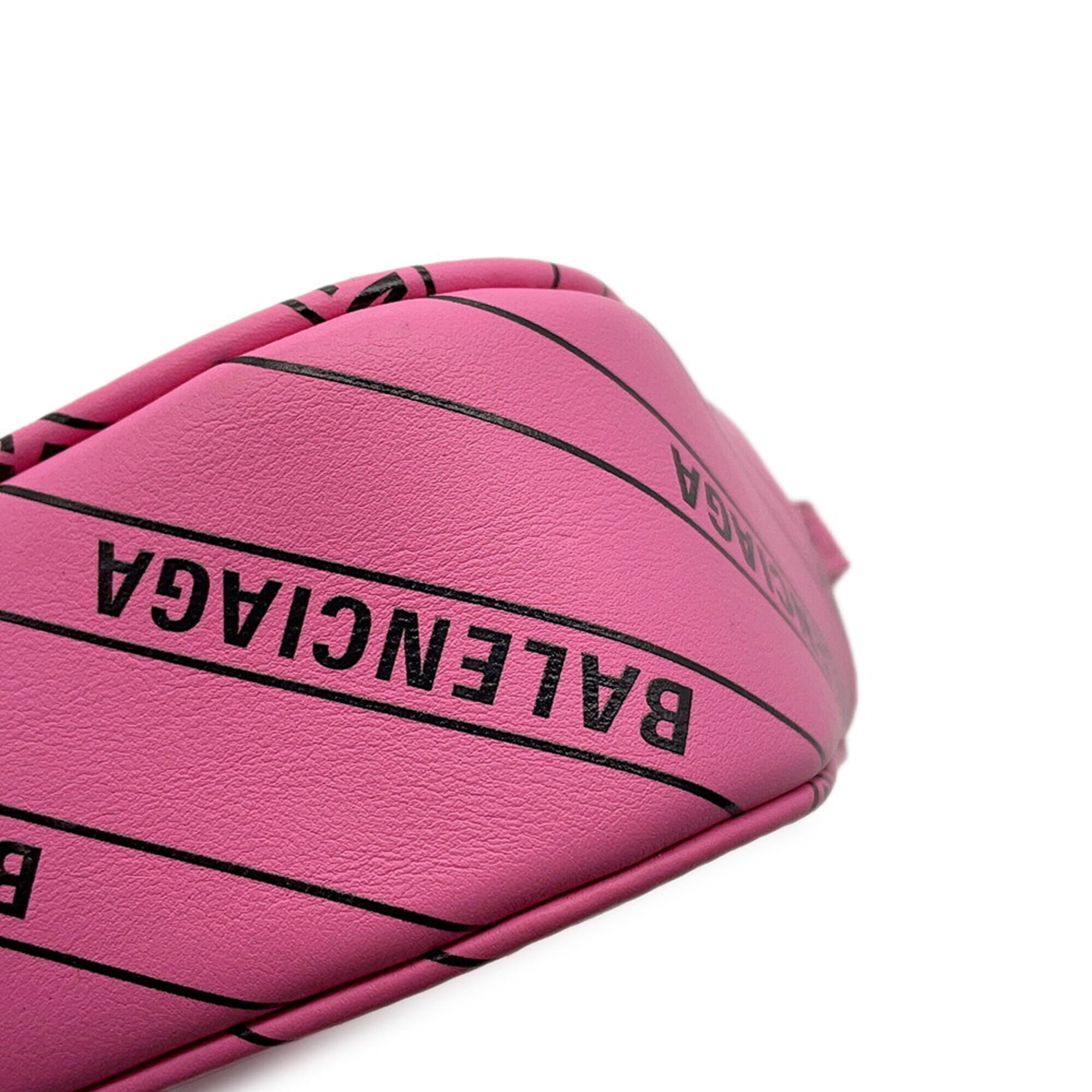Balenciaga Pink Leather Handbag Shoulder