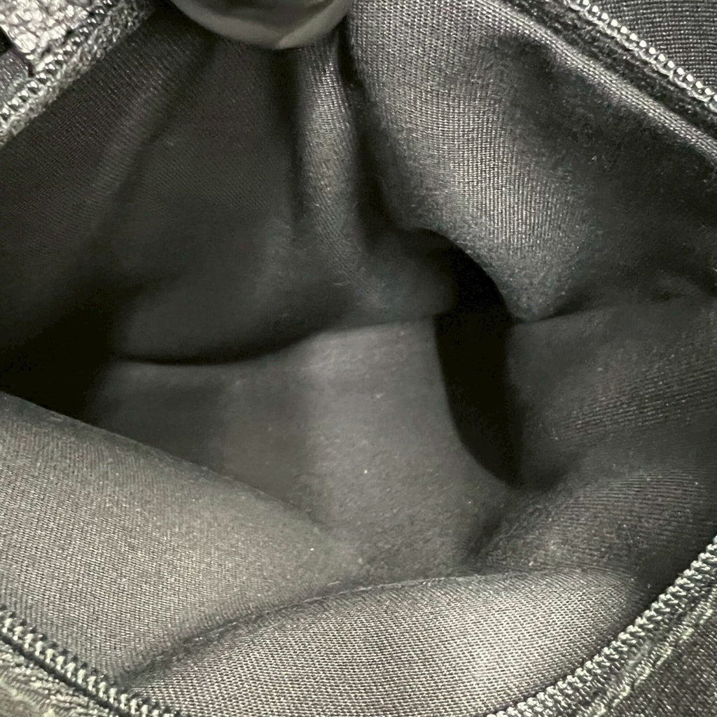 Gucci Black Canvas Leather Boston Bag Handbag Tote Bag (Pre-Owned)