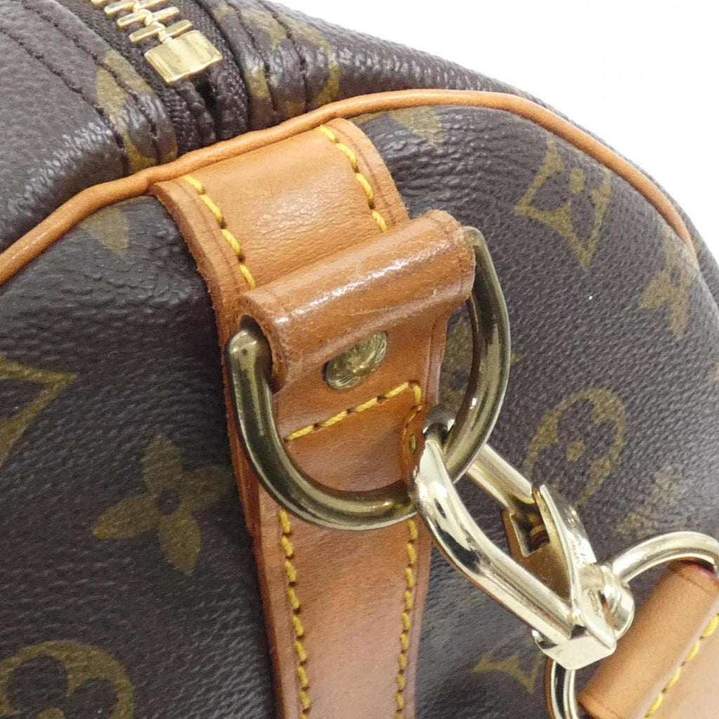 Louis Vuitton Marron Coated Canvas Boston Bag
