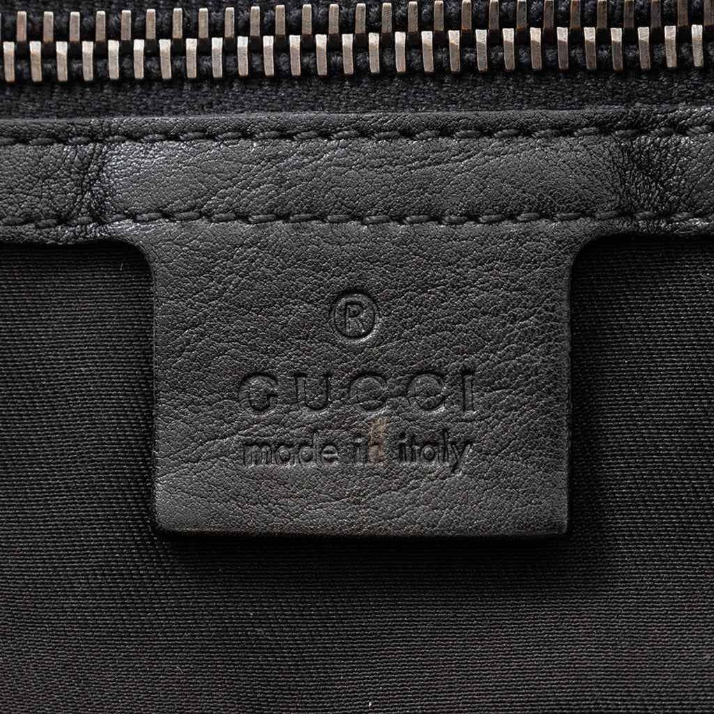 Gucci Black Leather Shoulder Bag (Pre-Owned)