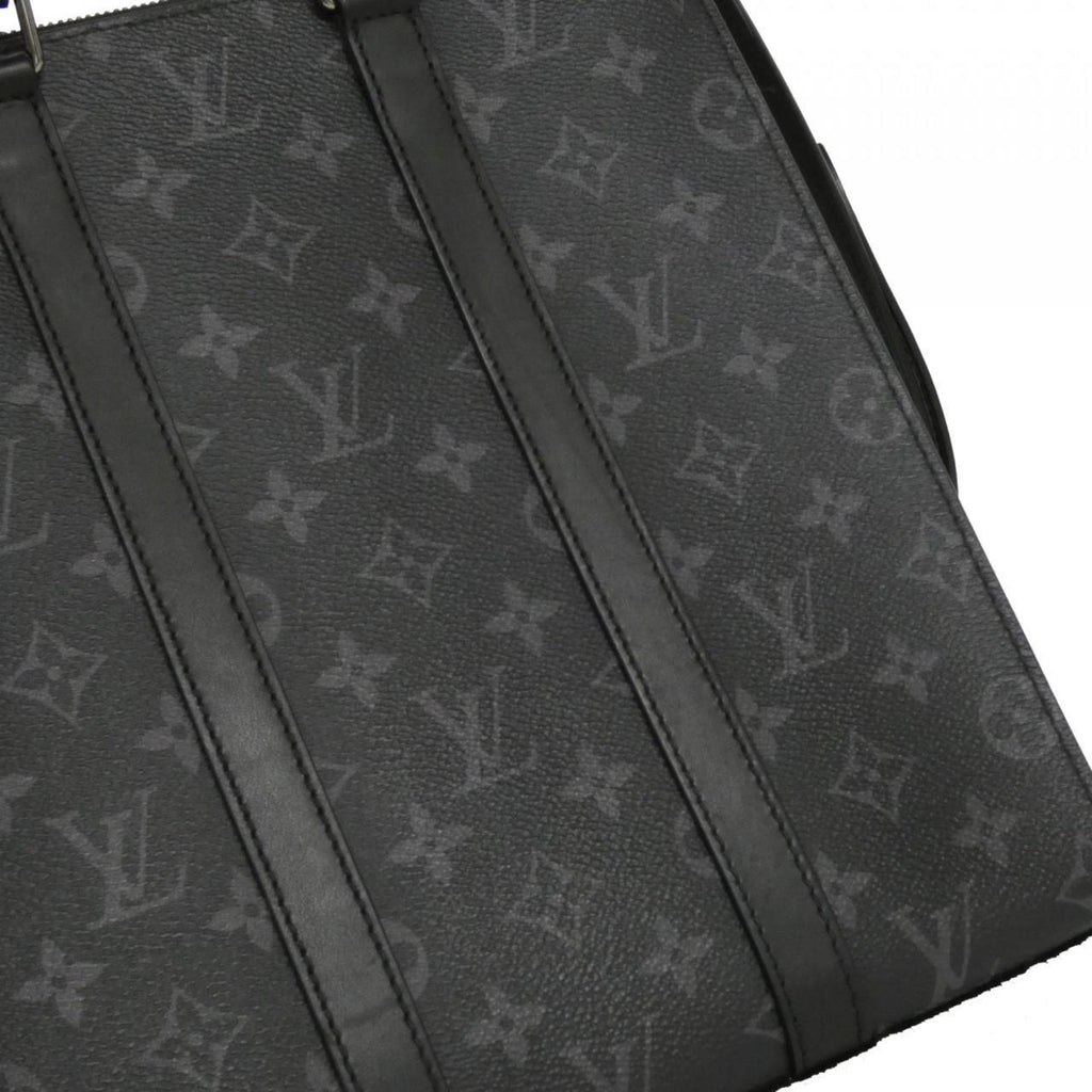 Louis Vuitton Black Coated Canvas Handbag