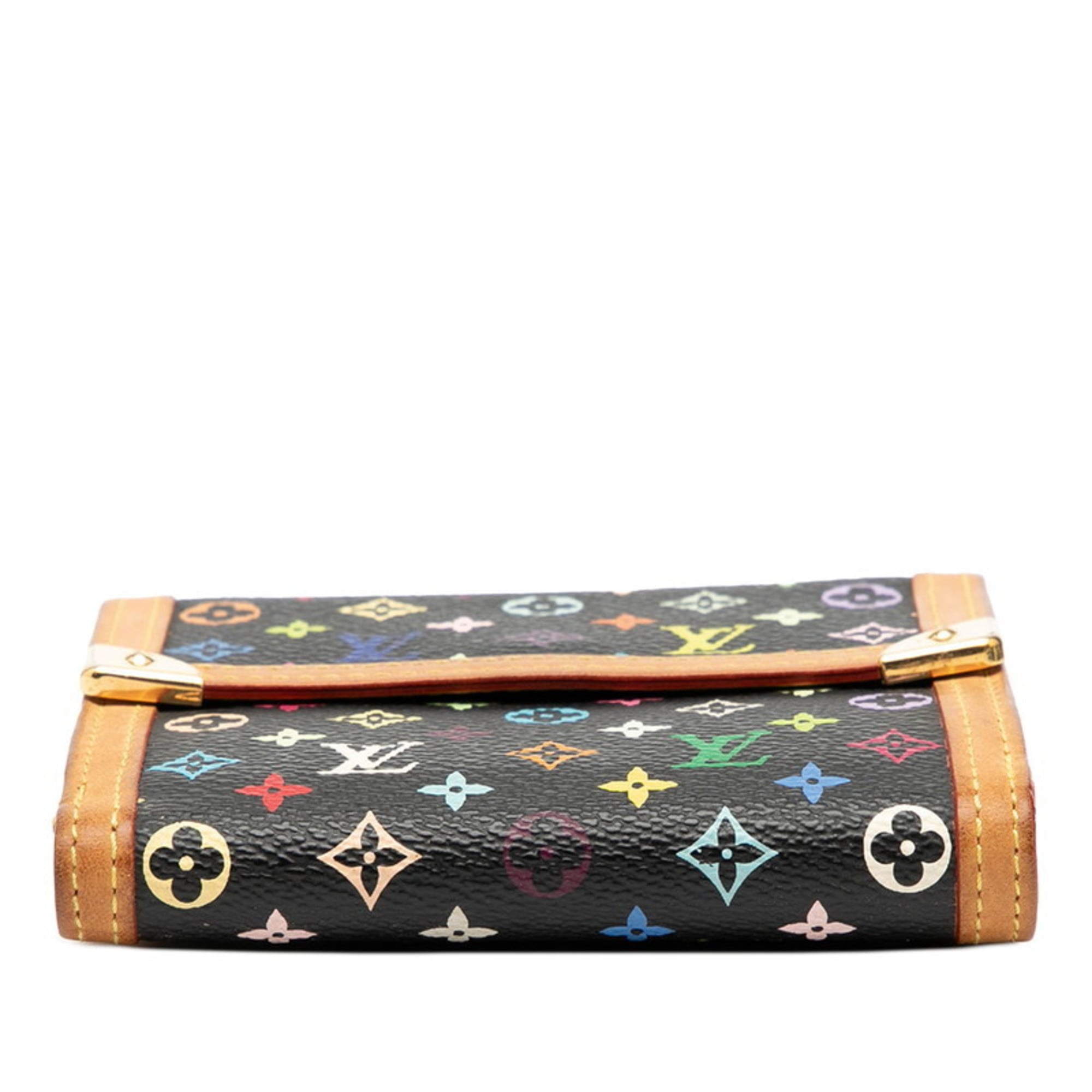 Louis Vuitton Black Noir Leather Wallet