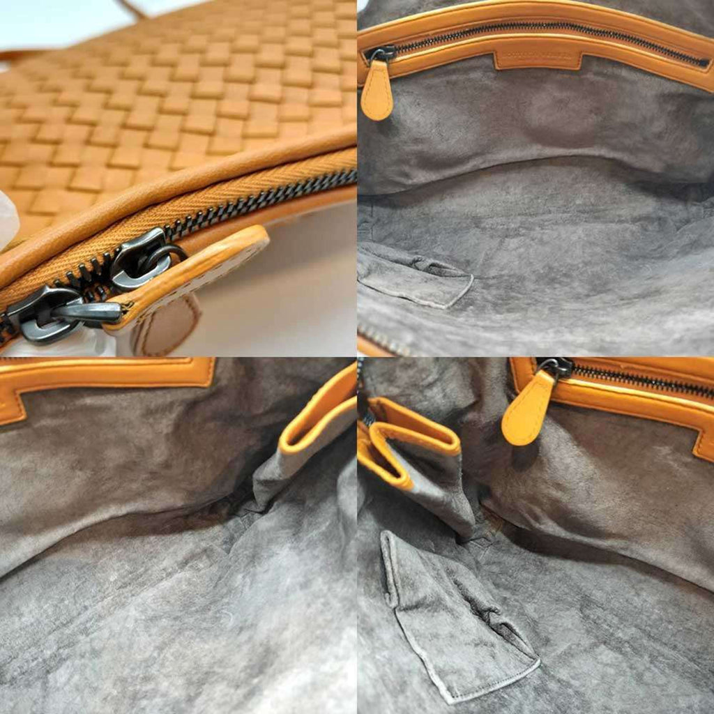 Bottega Veneta Intrecciato Brown Leather Shoulder Bag
