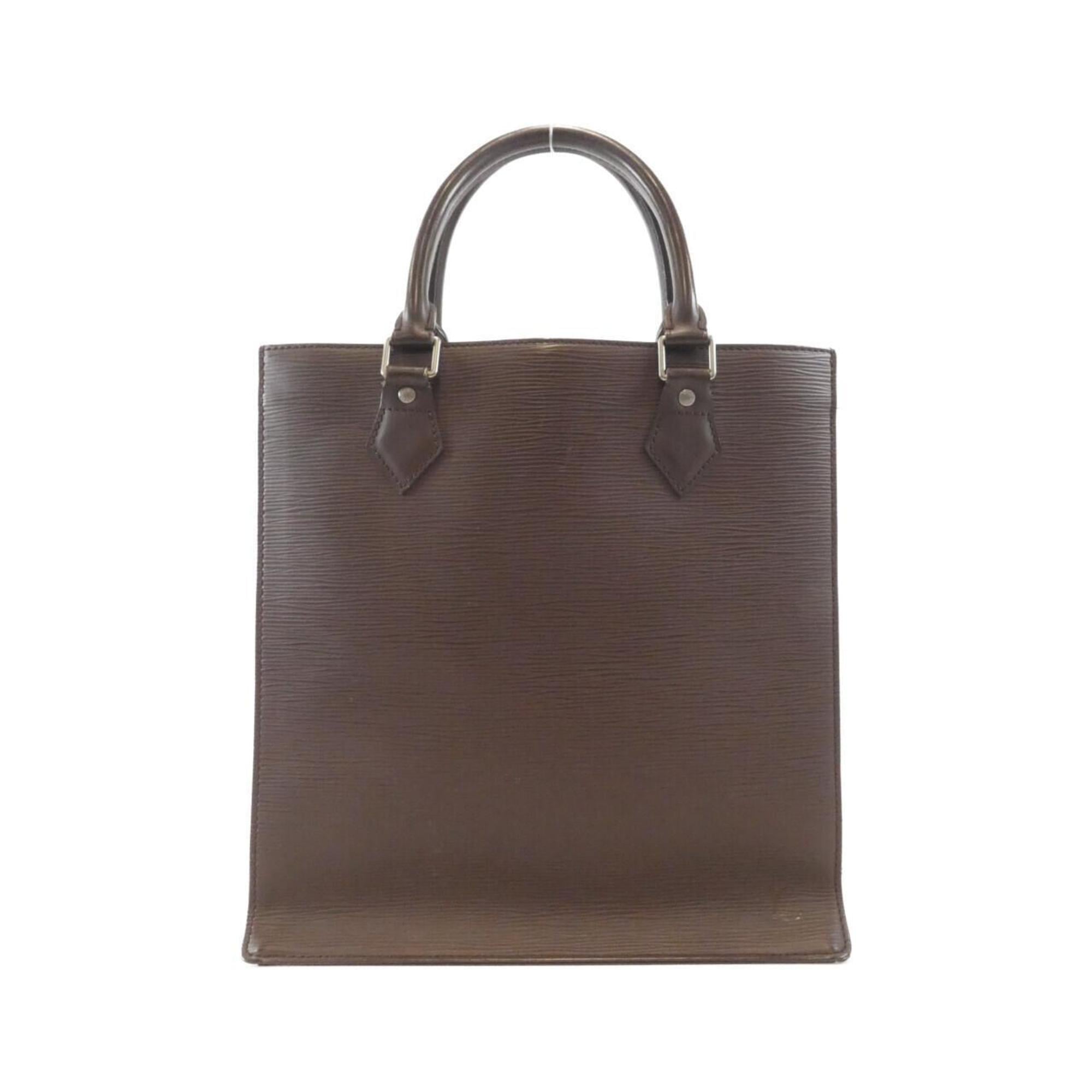 Louis Vuitton Mocha Leather Handbag