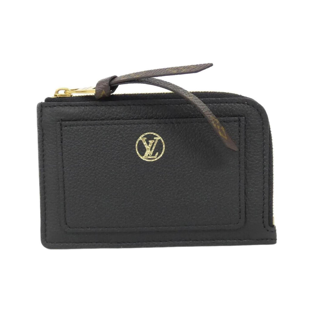 Louis Vuitton Black Leather Coin Purse/Coin Case