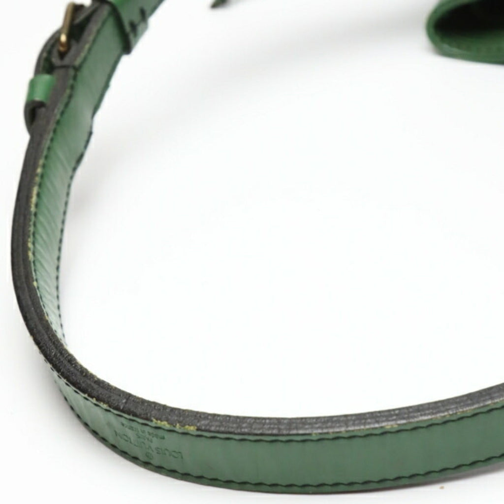 Louis Vuitton Borneo Green Epi Leather Shoulder Bag
