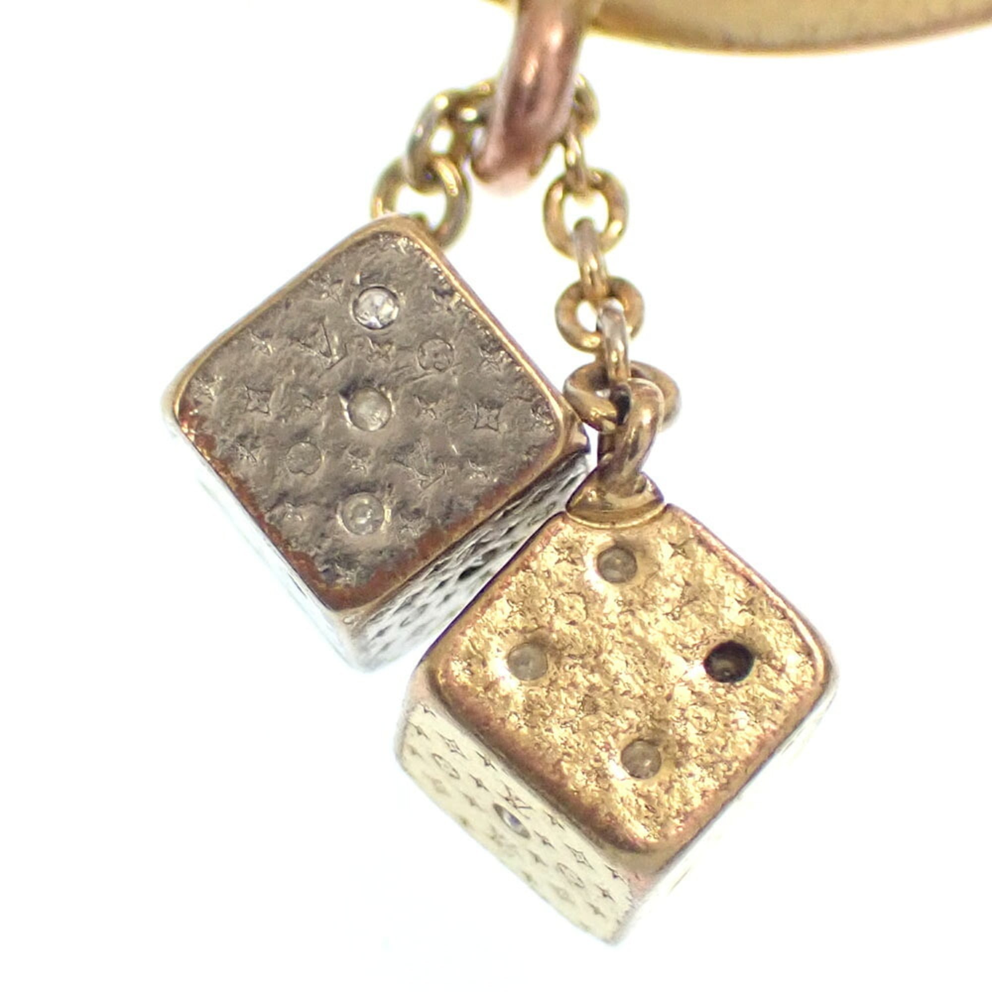 Louis Vuitton Gold Gold Plating Band Ring