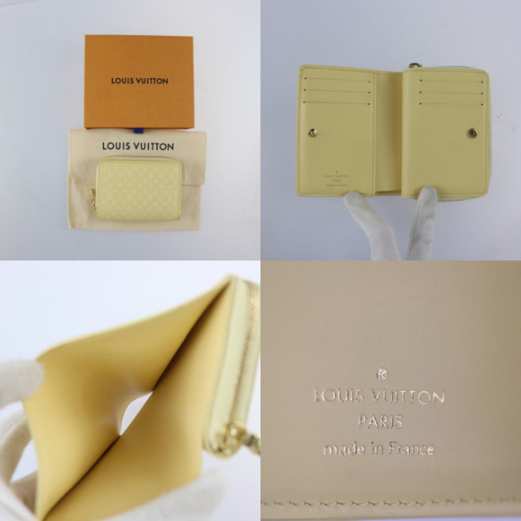 Louis Vuitton Monogram Jaune Monogram Yellow Monogram Leather Wallet