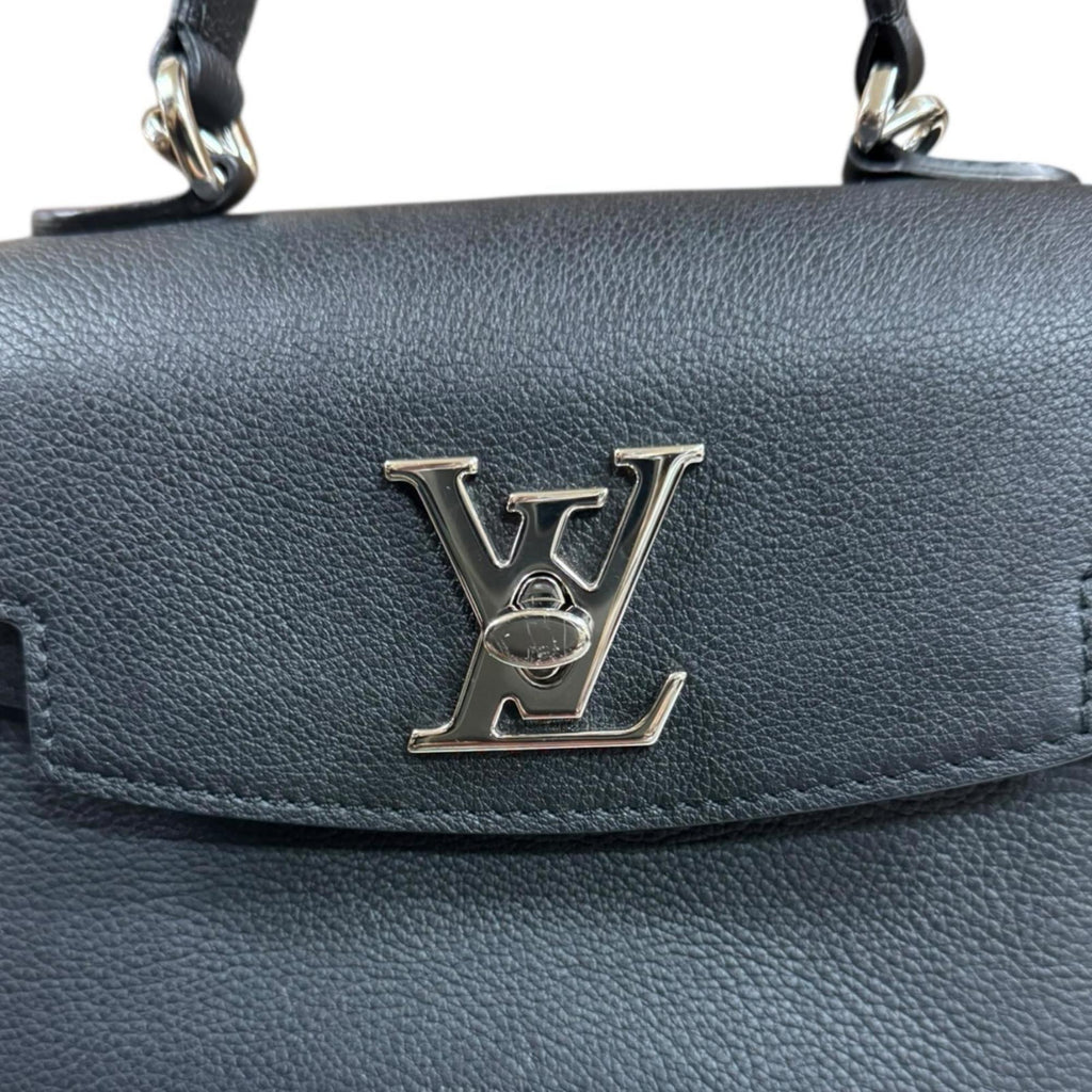 Louis Vuitton Black Noir Leather Shoulder Bag