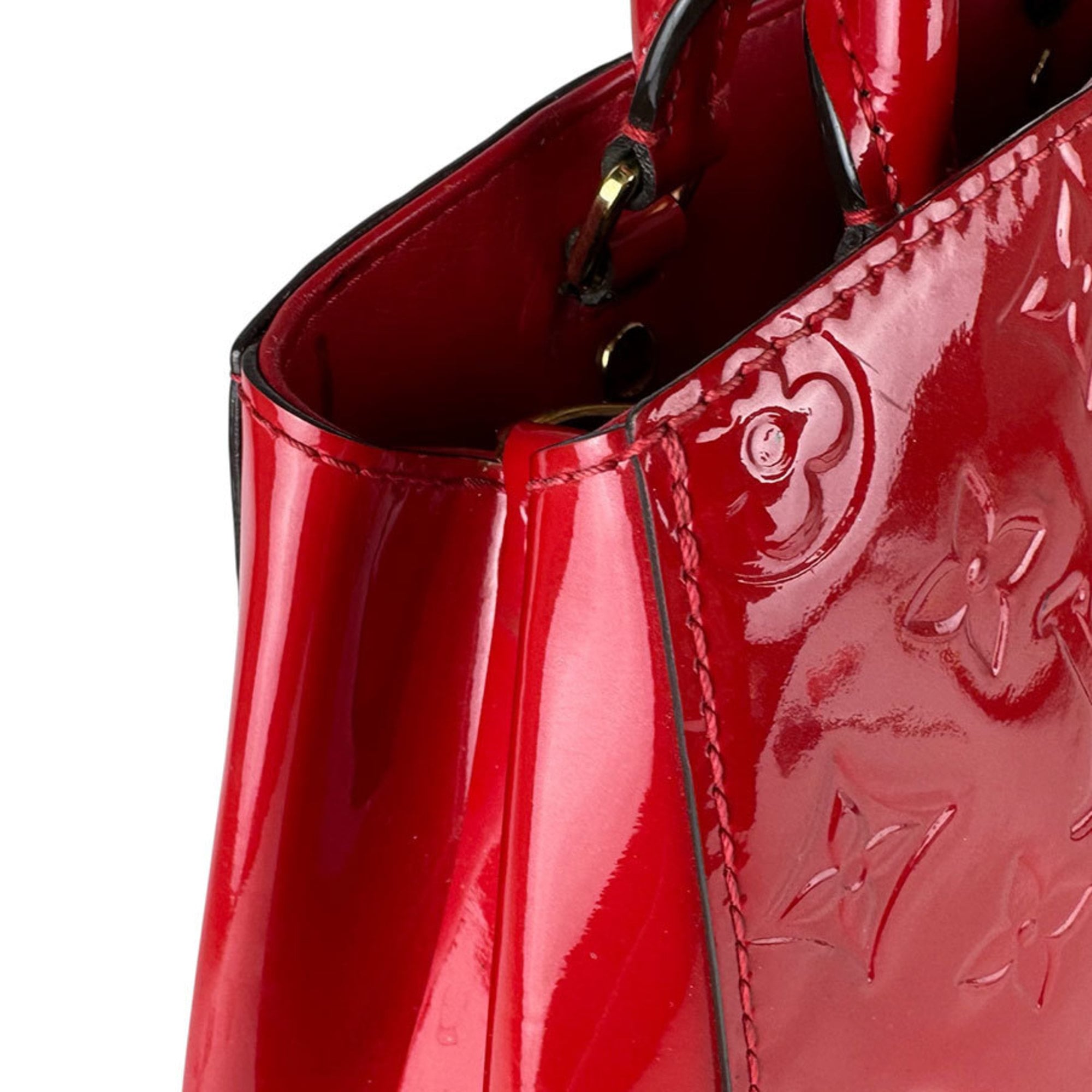 Louis Vuitton Cerise Monogram Vernis Handbag Shoulder Bag
