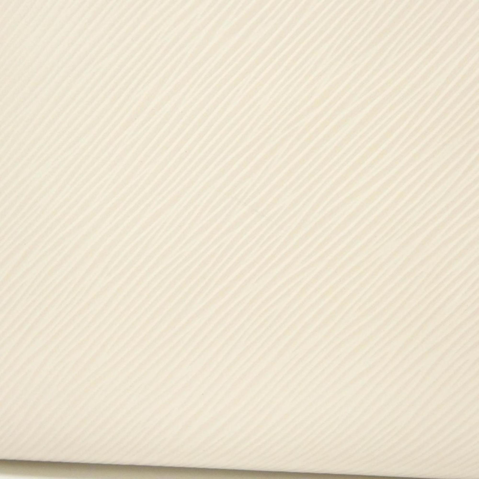 Louis Vuitton Silver Leather Handbag Shoulder Bag