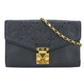Louis Vuitton Noir Monogram Empreinte Pochette Shoulder Bag
