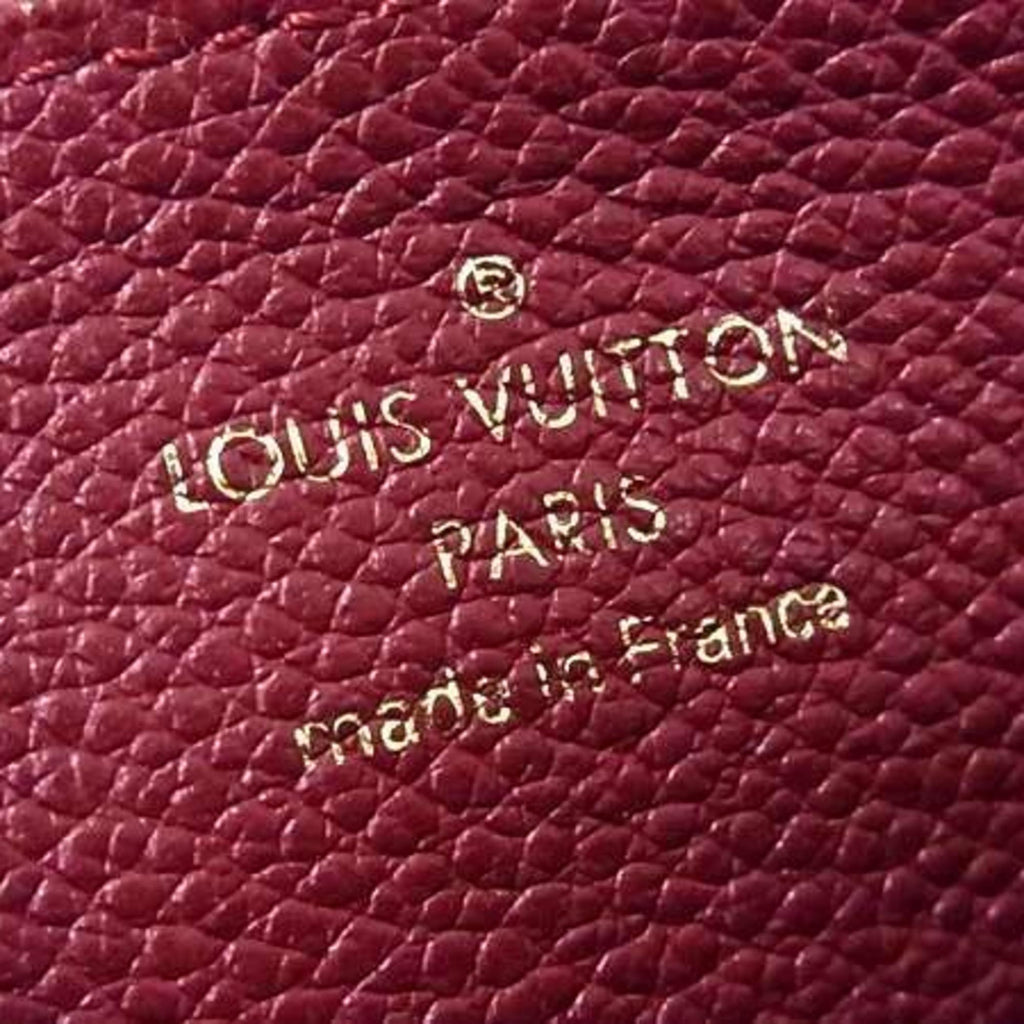 Louis Vuitton Aurore Bordeaux Monogram Empreinte Long Wallet