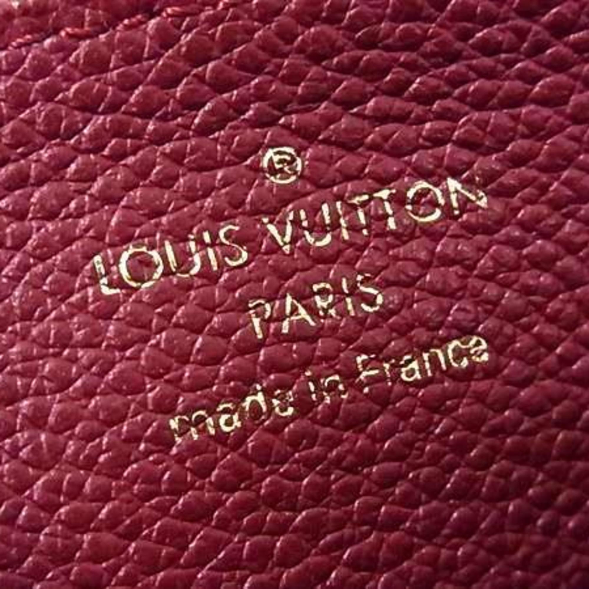 Louis Vuitton Aurore Bordeaux Monogram Empreinte Long Wallet