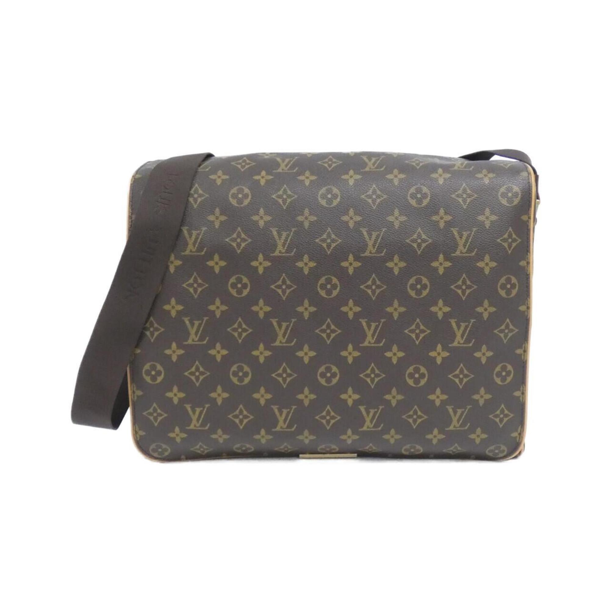 Louis Vuitton Marron Coated Canvas Shoulder Bag