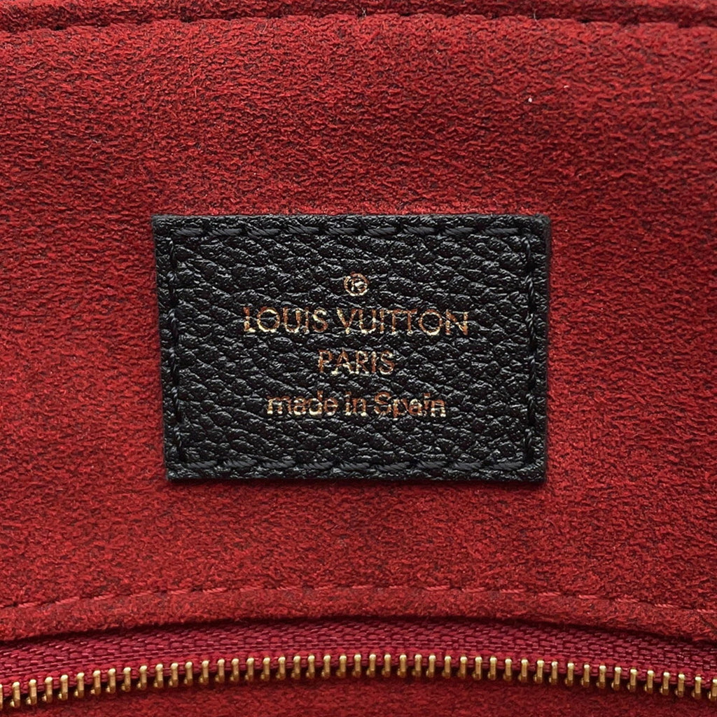 Louis Vuitton Black Monogram Noir Monogram Empreinte Handbag Shoulder Bag