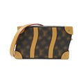 Louis Vuitton Marron Coated Canvas Shoulder Bag