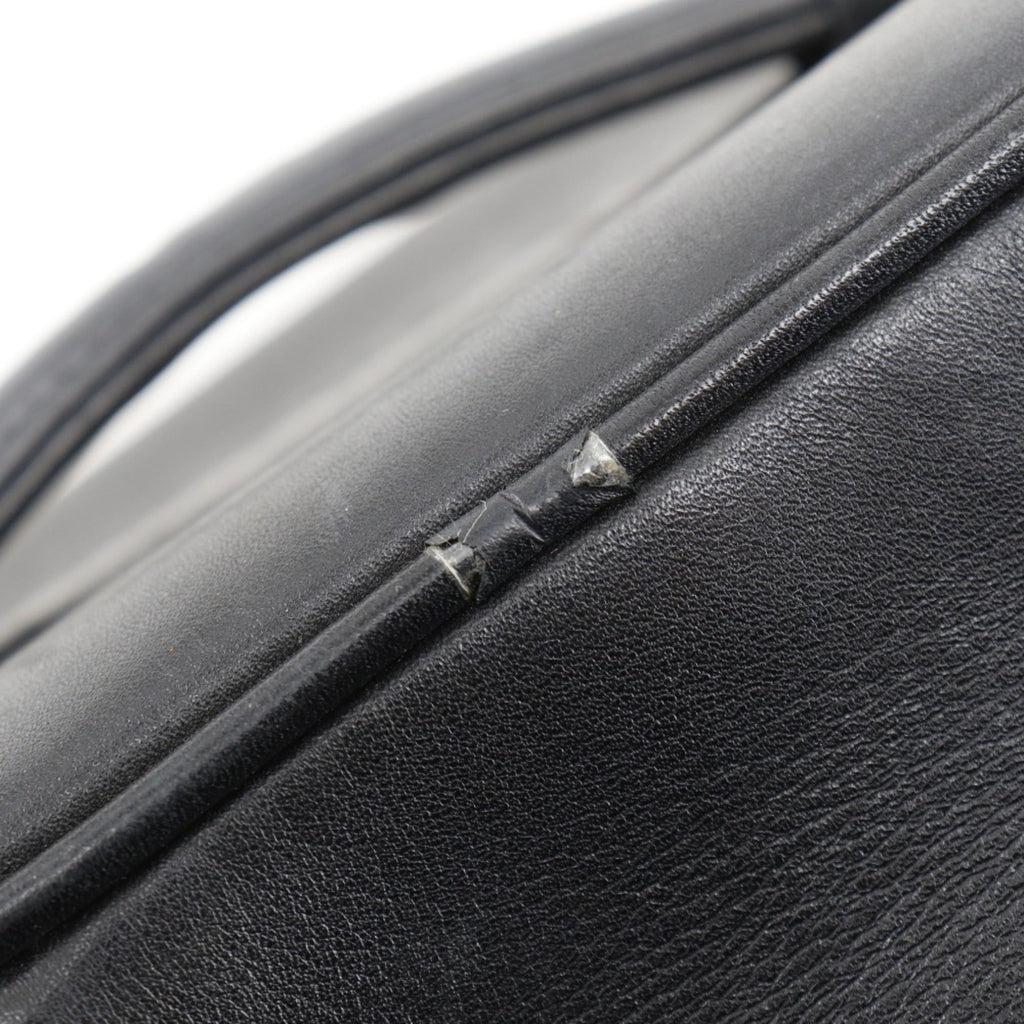 Chanel Black Leather Handbag Pouch