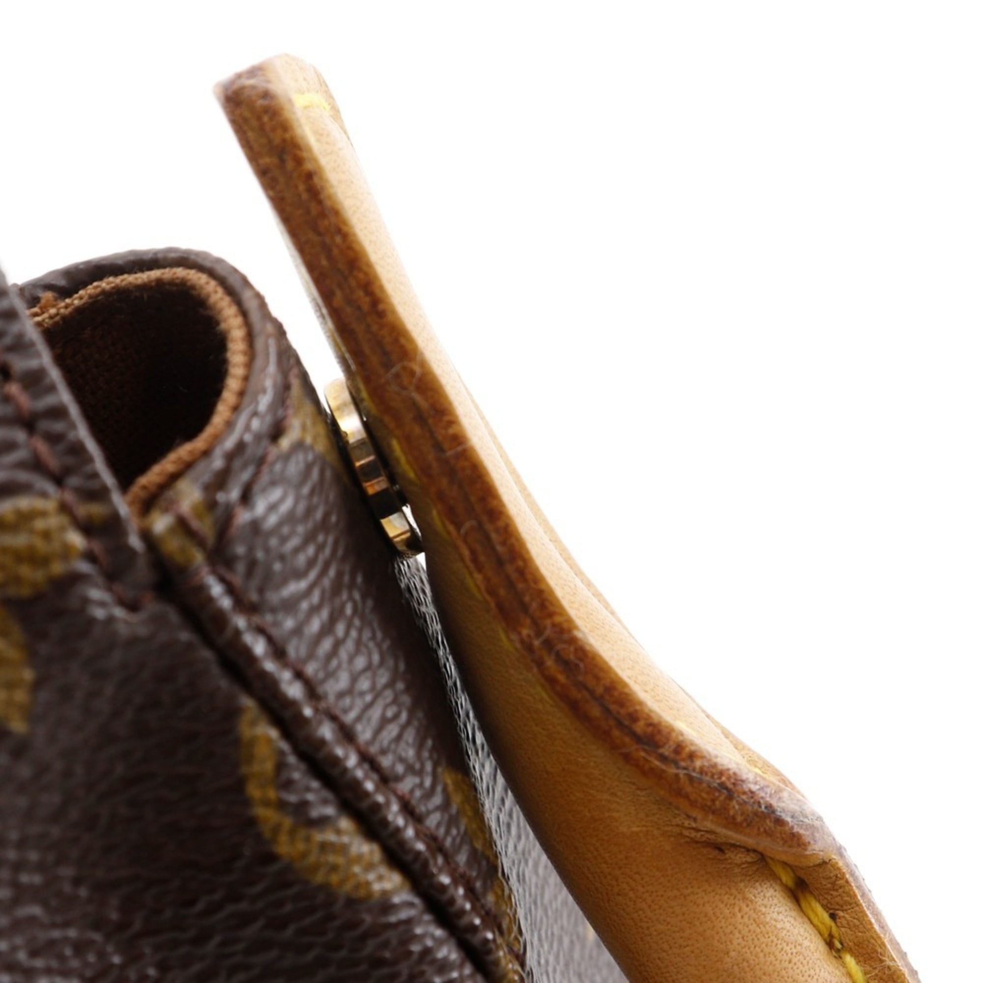 Louis Vuitton Brown Monogram Canvas Shoulder Bag