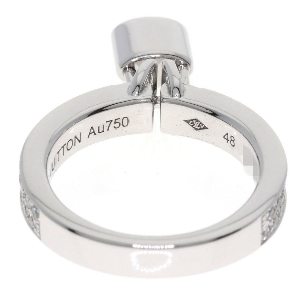 Louis Vuitton White Gold (18K) Band Ring