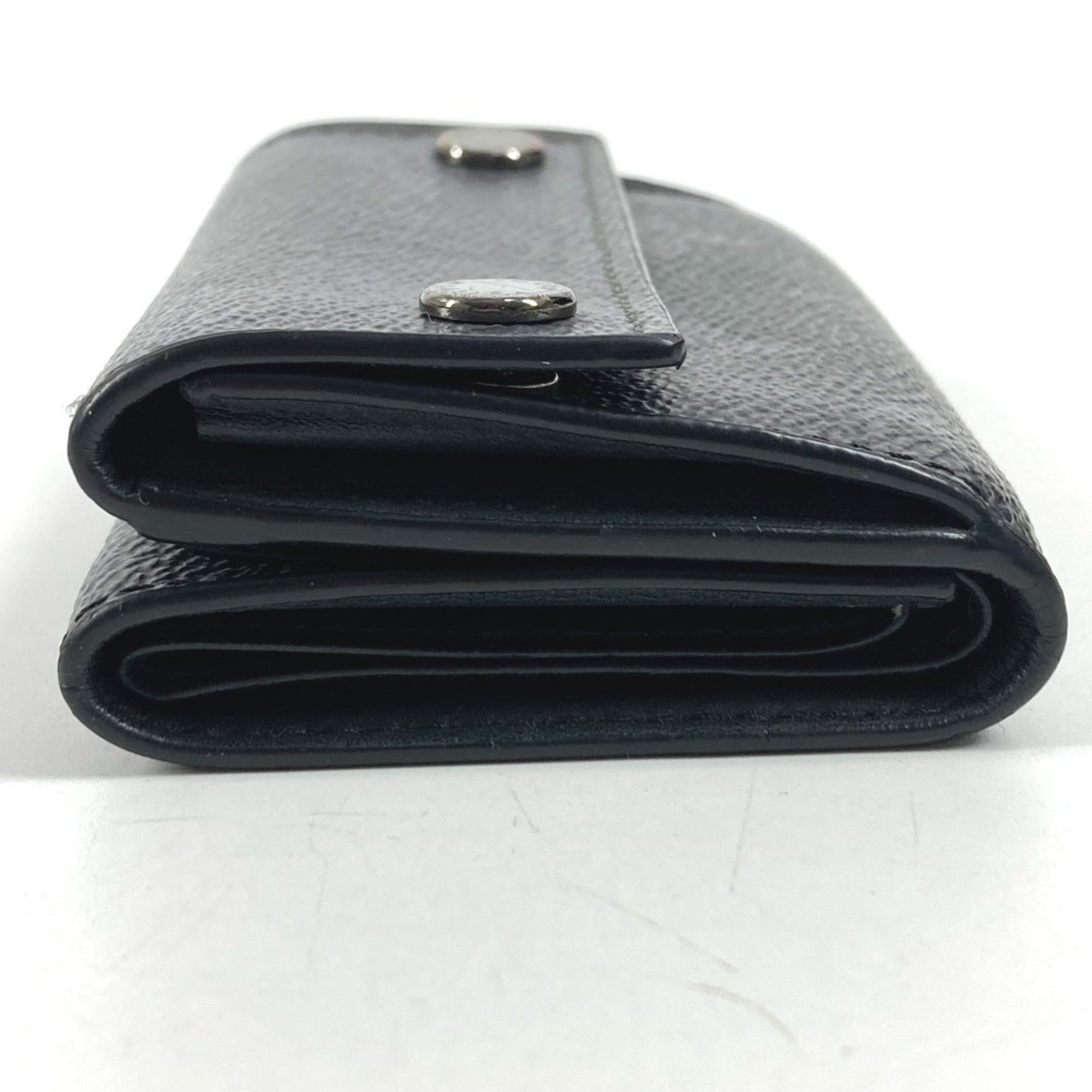 Louis Vuitton Black Gray Monogram Eclipse Canvas Wallet (Tri-Fold)