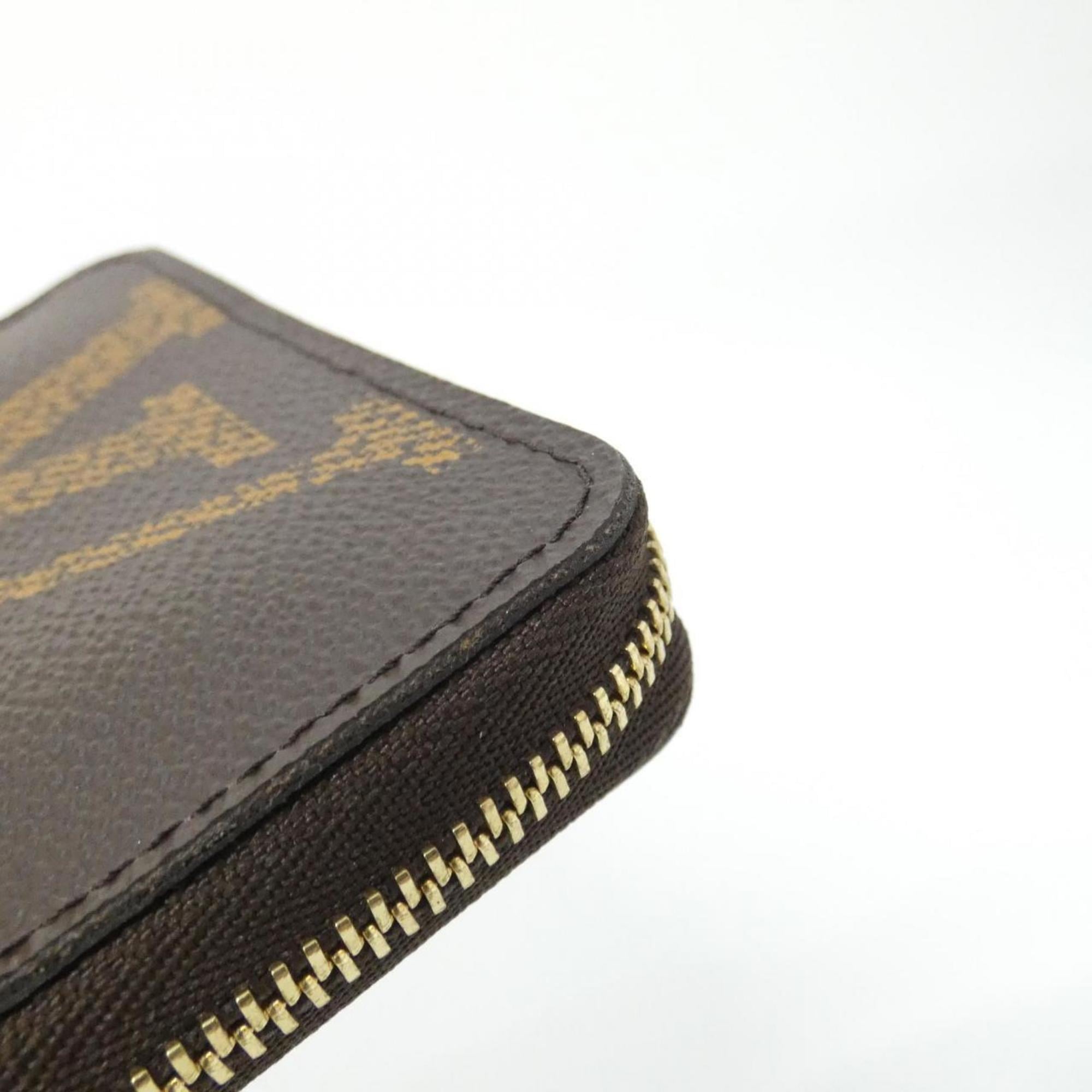 Louis Vuitton Brown Coated Canvas Coin Purse/Coin Case