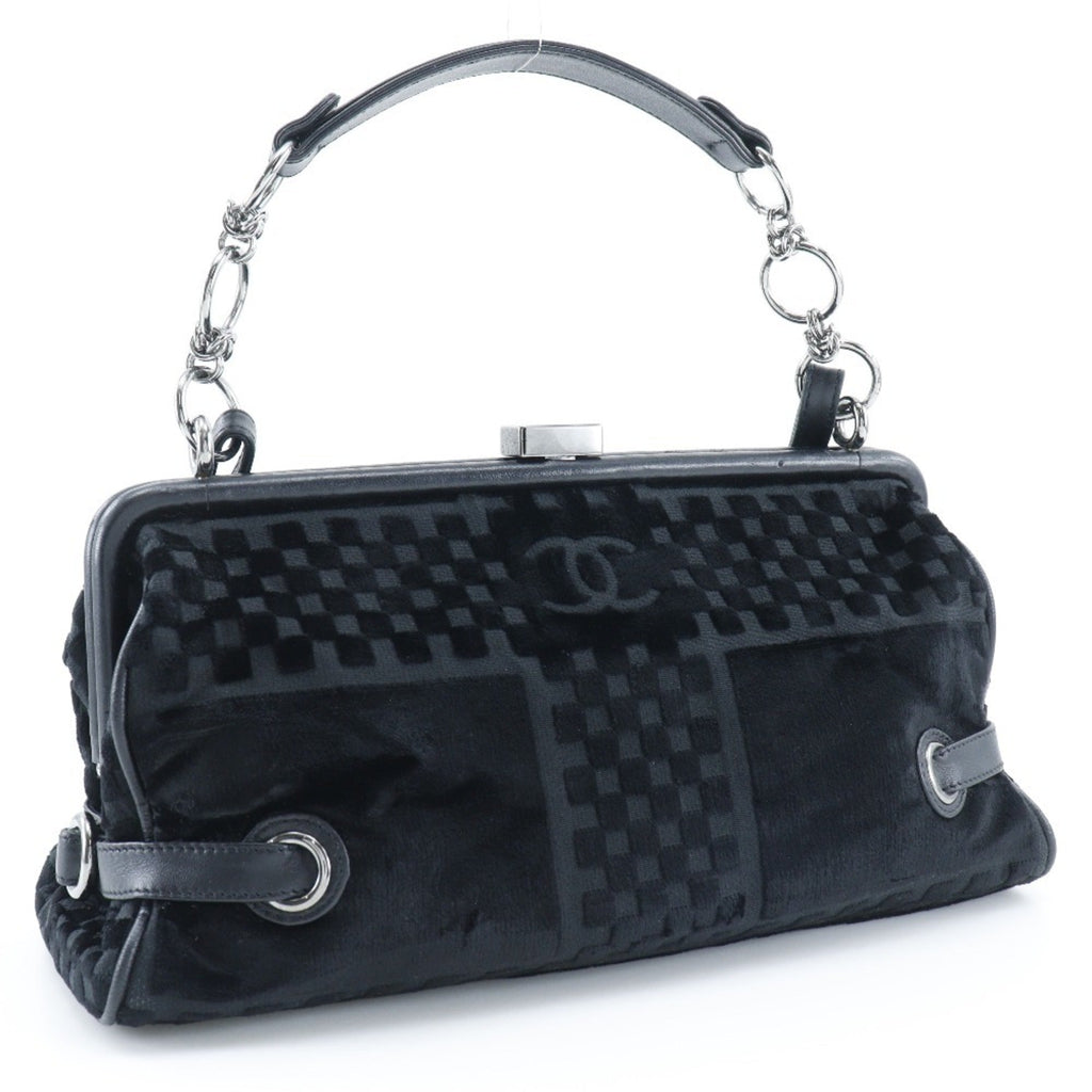 Chanel Black Leather Shoulder Bag