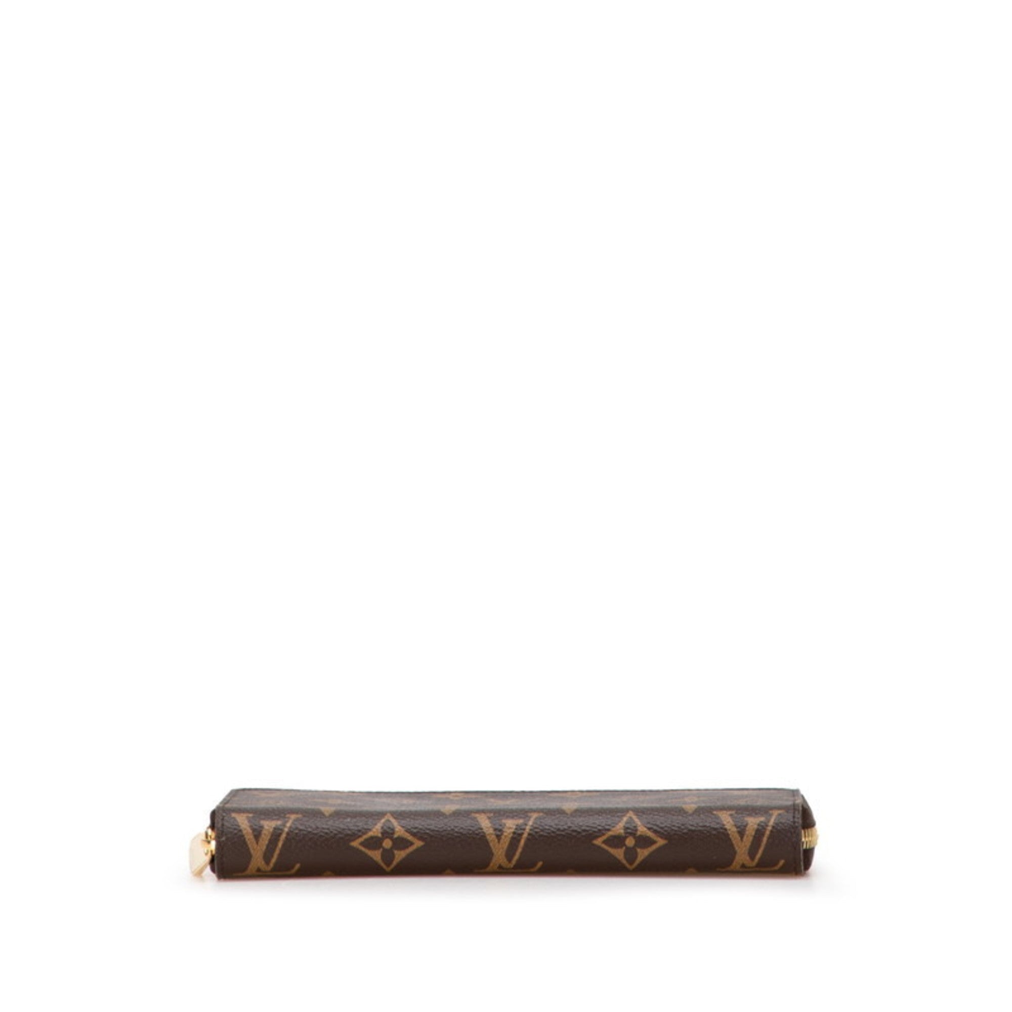 Louis Vuitton Monogram Brown Pvc Long Wallet