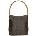 Louis Vuitton Monogram Brown Monogram Leather Shoulder Bag