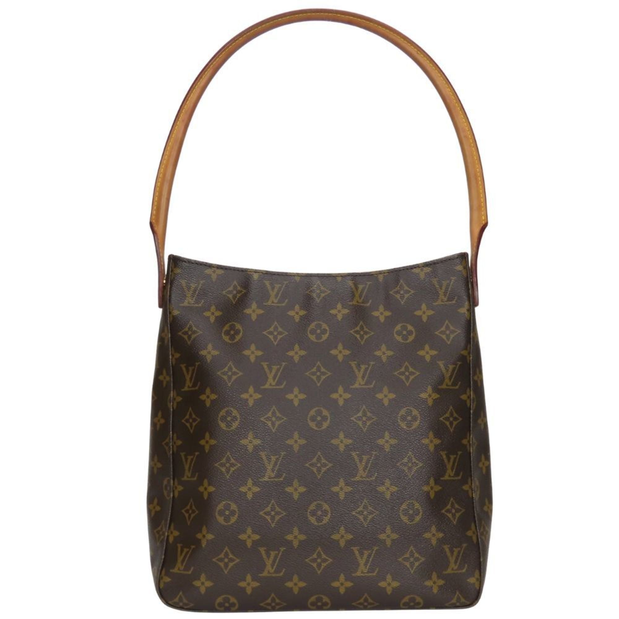Louis Vuitton Monogram Brown Monogram Leather Shoulder Bag