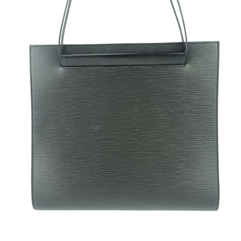 Louis Vuitton Black Epi Leather Handbag Shoulder Bag Tote Bag