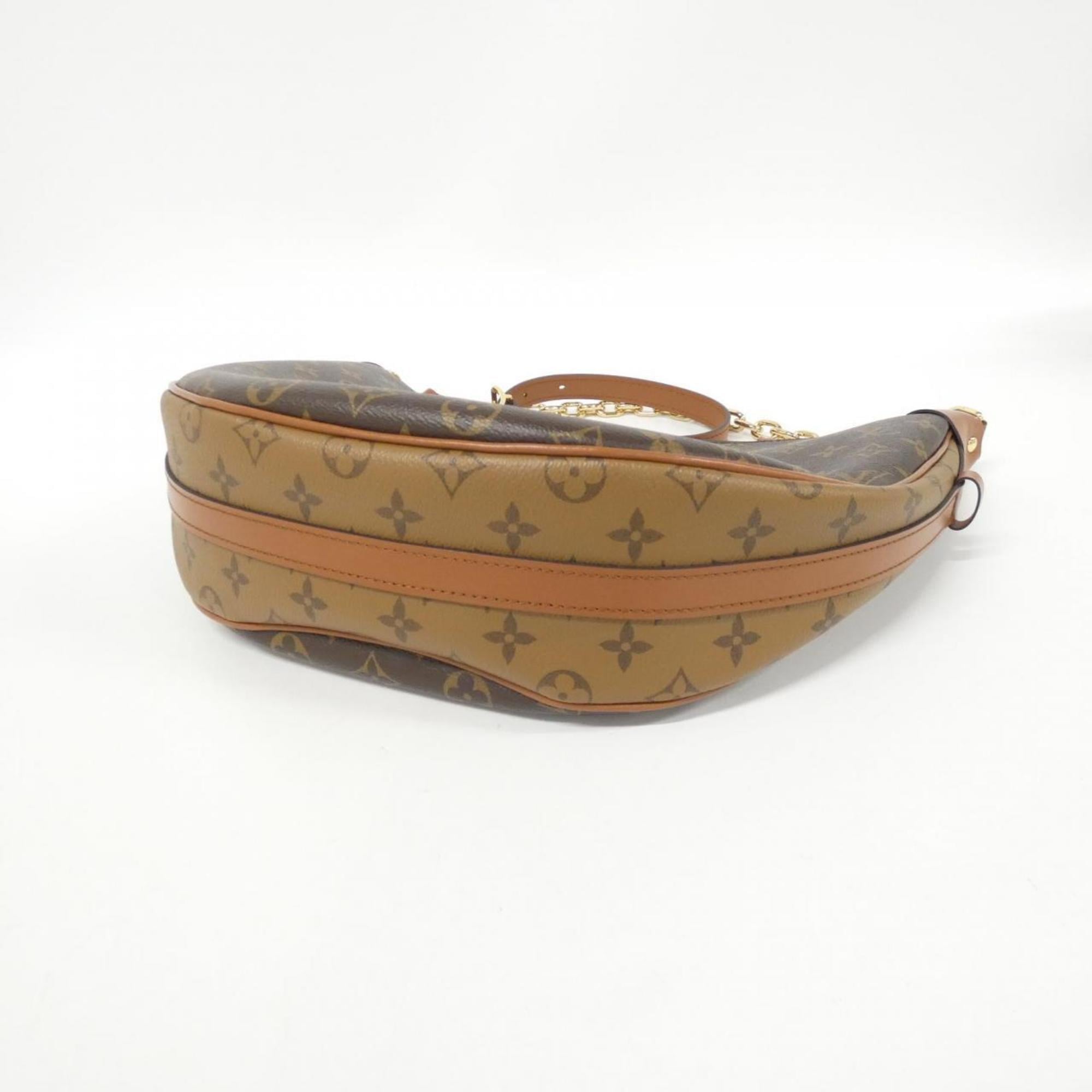 Louis Vuitton Marron Coated Canvas Shoulder Bag