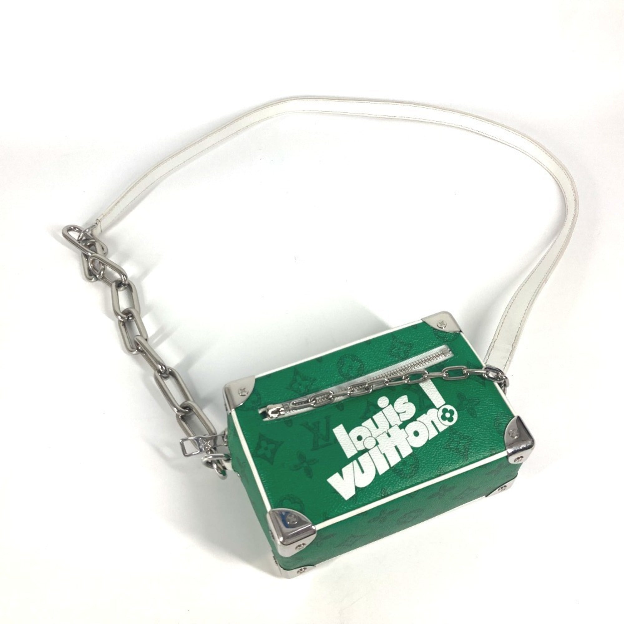 Louis Vuitton Monogram Green Monogram Pochette Shoulder Bag